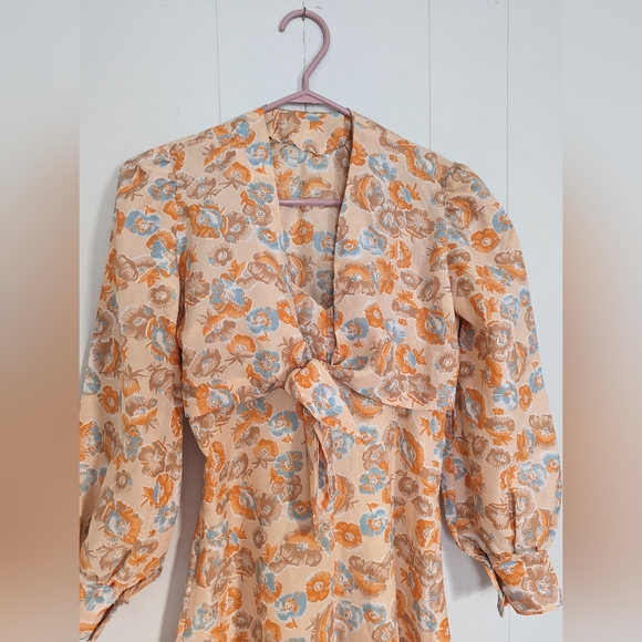 70s Maxi Dress & Bolero - Picture 6 of 6